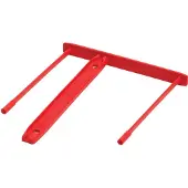 Fellowes Archiefklem 0089602 Rood Kunststof