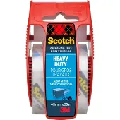Scotch Heavy Duty Verpakkingstape op handafroller Extra kwaliteit Transparant Dispenser met één rol van 50 mm x 20 m PP (Polypropyleen) 76 micron