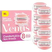 Gillette ComfortGlide Spa Breeze Scheermesjes 8 stuks