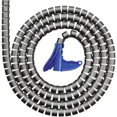 Hellermanntyton Helawrap kabelbeschermslang, L 2 m x Ø 25 mm, wit