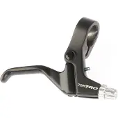 Tektro BMX remhendels 316AG zwarte steun, zilveren blad