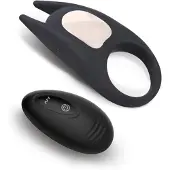 Subliem Vibrerende Koppel Cockring met Afstandsbediening