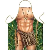 Benza Jungle Tarzan - Sexy Grappig Leuk Schort Keukenschort
