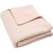 Jollein Deken Babybedje 100x150 Grain Knit Wild Rose/Velvet