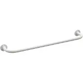 Aqualine White Line Handdoekhouder 60cm, wit