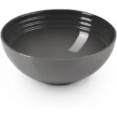Le Creuset 4 aardewerken ontbijtkommen Flint 16cm 0,65l