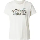 Levi's Shirt 'The Perfect Tee' pasteelgeel / smaragd / zwart / wit