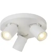 Bellezza Bagno Plafond/Wandlamp Joshua IP44 25x10,3 cm LED Mat Wit