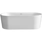 Xenz Friso vrijstaand bad 180x80 cm wit