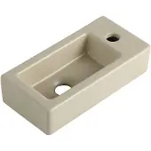Sanico Napels fontein 37x19 rechts mat beige