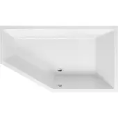 Bestbad Delta 160 hoekbad 160x90 cm rechts wit