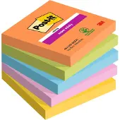 3M Post-It super sticky Boost 76 x 76 mm (5 stuks)