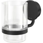 Geesa Glashouder met Glas Opal Zwart