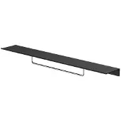 Geesa Planchet met Handdoekrek Leev 80 cm Zwart Chroom
