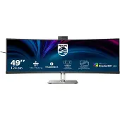 Philips 49B2U6903CH/00 computer monitor 124,5 cm (49") 5120 x 1440 Pixels Dual QHD LCD Grijs