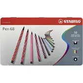Stabilo PEN 68 ETUI METAL DE 50 FEUTRES