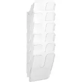 Durable folderhouder Flexiplus 6 - transparant staand