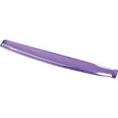 Fellowes Crystal Gel Polssteun voor Toetsenbord | Ergonomische Polsondersteuning | Transparante Gel | Paars