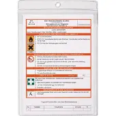 Durable ophangmapje, oog om op te hangen, transparant, kunststof, DIN A4, 10/VE