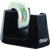 TESA Plakbandhouderset tesafilm Easy Cut Easy Cut SMART Zwart, Transparant 19 mm (B) x 33 m (L)