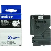 Brother TC-291 Tape Zwart op wit (9 mm)