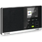 Technisat DigitRadio 215 SWR 4 - Edition Transistorradio DAB+, VHF (FM) Zwart