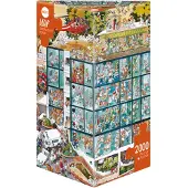 Heye Puzzle Emergency Room 2000 - Puzzel 2000 st - Afmeting 68 x 96 cm - Doos 3 hoekig