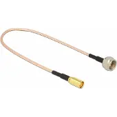 DeLOCK F-Connector Male - SMB-Female - RG316