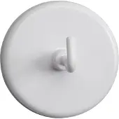 MAUL Magneet (Ø x h) 47 mm x 36 mm Rond, Met haak Wit 5 stuk(s) 6159002