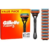 Gillette Fusion5 - Value Pack - Houder + 11 Navulmesjes