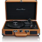 Lenco CLASSIC PHONO TT-10BN - Koffer Platenspeler met 2 ingebouwde speakers - Bruin