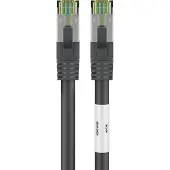 Goobay S/FTP Cat 8.1 - 5 meter - Zwart -