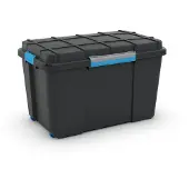 Kis Scuba Opbergbox Xl 110l Zwart/blauwe
