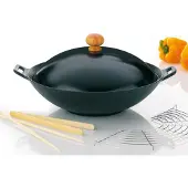 kela Wok-set Asia, 5-delig, zwart