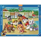 Ravensburger puzzel PAW Patrol familie foto - kinderframe puzzel 37 stukjes.