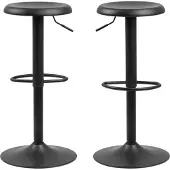 Actona Finch barkruk staal/metaal 2 stuks