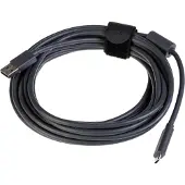 Logitech 993-001391 USB-kabel USB 2.0 USB-A stekker, USB-C stekker 5.00 m Zwart