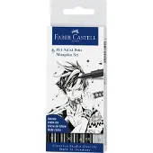 Faber-Castell Set van 6 Pitt artist pennen Mangaka