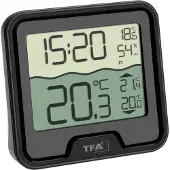 TFA-Dostmann Marbella 30.3066.01 Zwembadthermometer Zwart