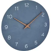 TFA-Dostmann 60.3054.06 Wandklok Kwarts 29.7 cm x 45 mm Blauw