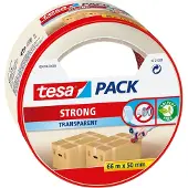 TESA 4x verpakkingstape transparant 66 mtr x 50 mm - Klusmateriaal -
