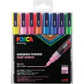 Posca Acrylverfmarkerset Glitter Assortiment