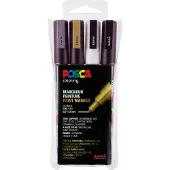 Posca PC-3M acrylmarkerset (0,9 - 1,3 mm rond) 4 stuks