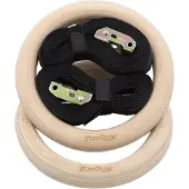 Café Kraft - Gimme Kraft Trainingsringe - Trainingstoestel 32 mm, wood