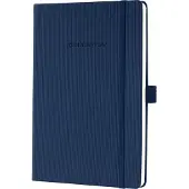 Sigel Conceptum Notitieboek A5 Geruit Gebonden Hardcover Middernachtblauw 194 Pagina's 97 Vellen