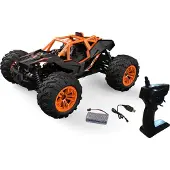 DF-Models DF-Fun-Racer 1:14 - 4WD, oranje Ready to Run (RTR)