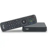 TVIP S-Box v.705, Streaming Media Speler, Zwart