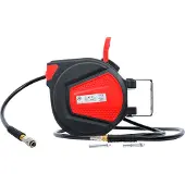 Bgs Pneumatisch gereedschap, Persluchtslang met haspel automatisch 12 m + 2 m