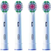 Braun Pro 3d White Vervanging Van Elektrische Tandenborstel 4 Eenheden