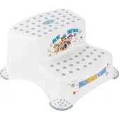Keeeper PAW Patrol - Opstapje - antislip platform - max 120kg - Wit/Blauw 2 Treden
